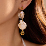 Load image into Gallery viewer, Venus&#39; Gift:Shaped Shell Earrings
