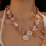 Load image into Gallery viewer, Lovers&#39; Gyre: Kinetic Shell Necklace
