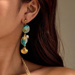 Load image into Gallery viewer, Seashell Whisper: Couple&#39;s Promise Earrings

