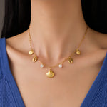 Load image into Gallery viewer, Solar Flare: Celestial Chords Necklace
