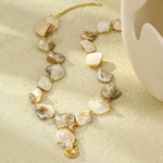 Load image into Gallery viewer, Tidal Code: Morse Shell Choker
