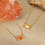 Load image into Gallery viewer, Galactic Guardian: Crab Constellation Necklace
