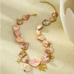 Load image into Gallery viewer, Lovers&#39; Gyre: Kinetic Shell Necklace
