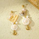 Load image into Gallery viewer, Venus&#39; Gift:Shaped Shell Earrings
