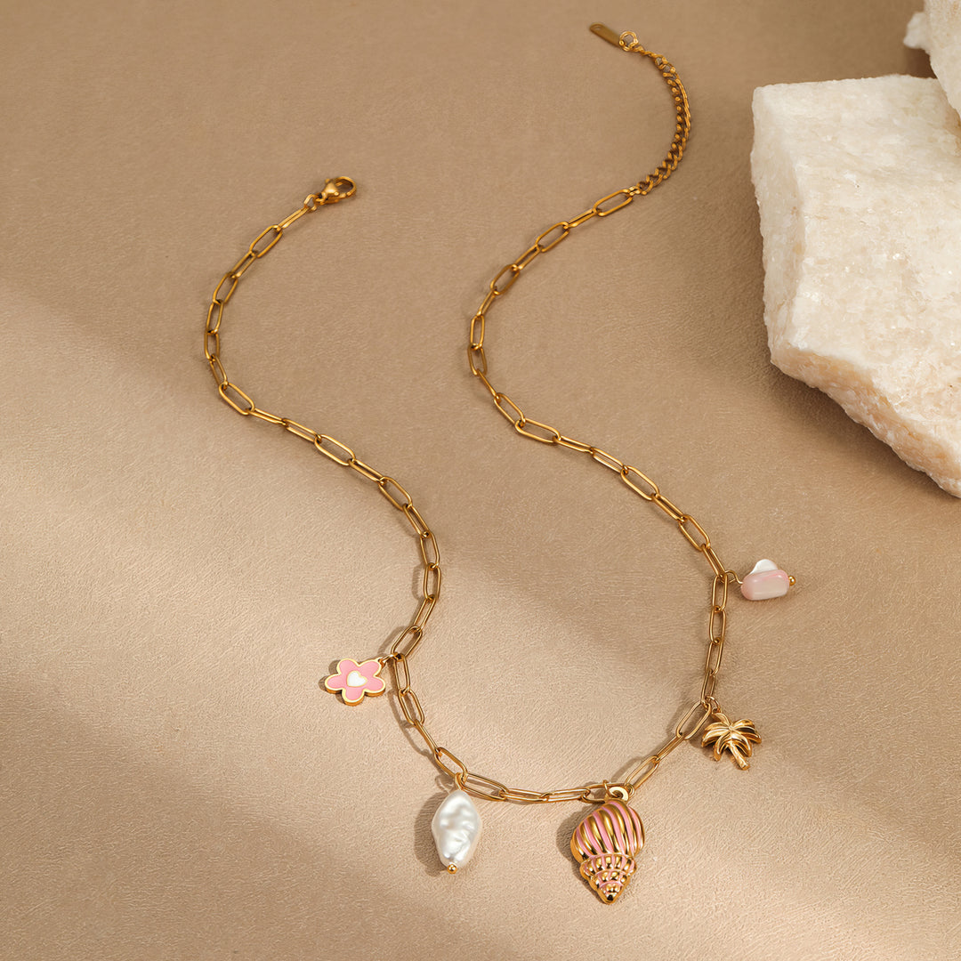 Time Fractal: Vintage Future Necklace