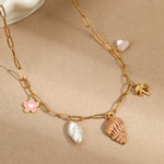 Load image into Gallery viewer, Time Fractal: Vintage Future Necklace
