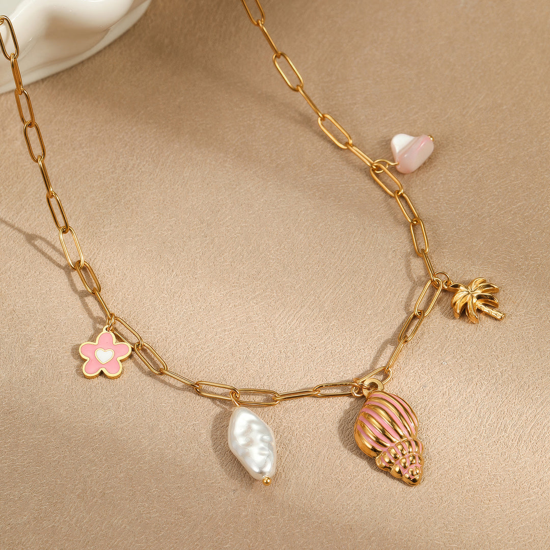 Time Fractal: Vintage Future Necklace