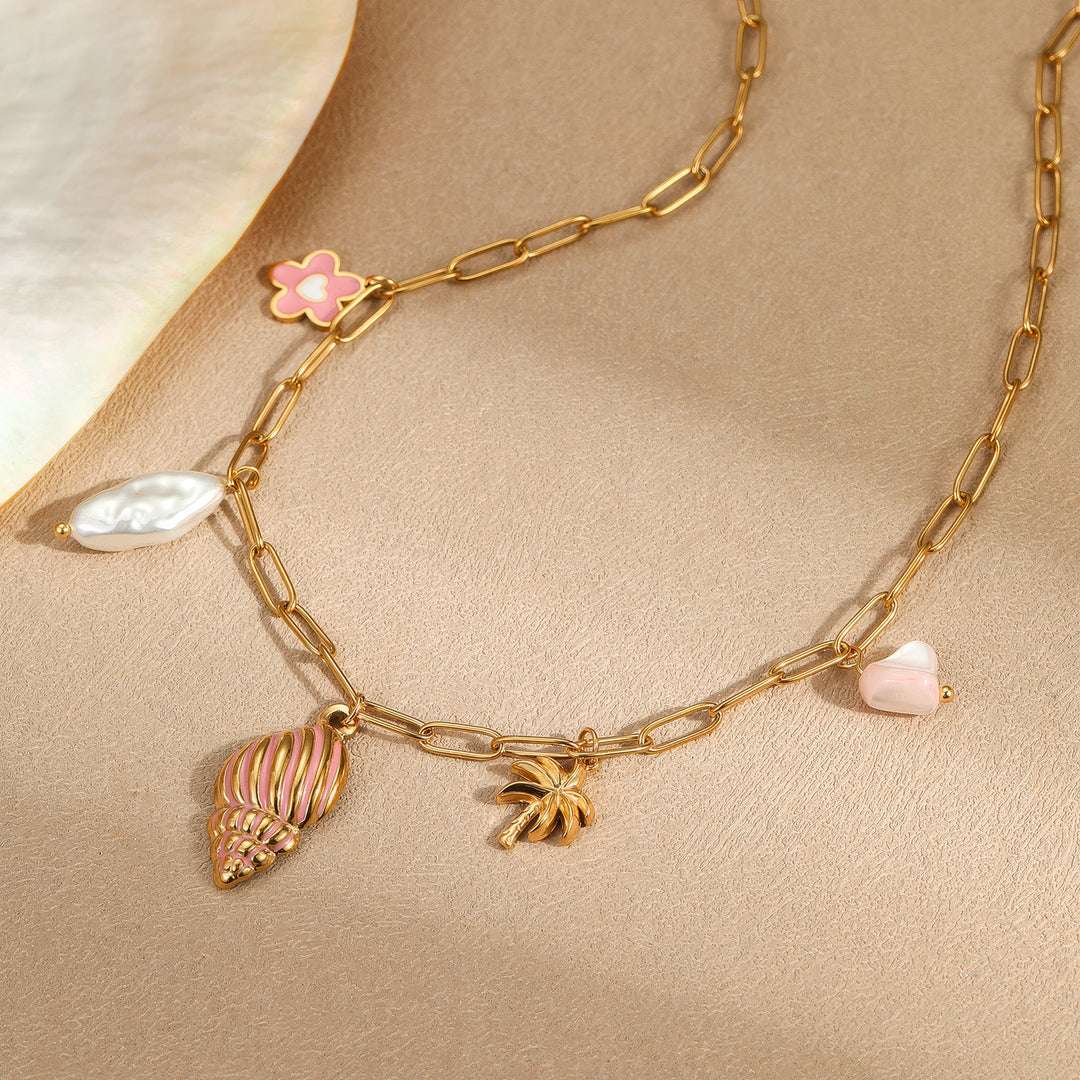 Time Fractal: Vintage Future Necklace