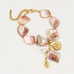 Load image into Gallery viewer, Golden Whispers of Love Charm Bracelet
