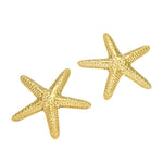 Load image into Gallery viewer, Mermaid&#39;s Golden Whisper – Spiral Shell Studs
