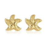 Load image into Gallery viewer, Lovers&#39; Golden Compass – Nautilus Shell Studs
