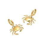 Load image into Gallery viewer, Moonlit Shell Cuff – Golden Ocean Hoop Clip-Ons
